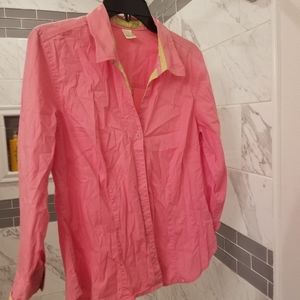 Sigrid Olsen, womens button up, size Large